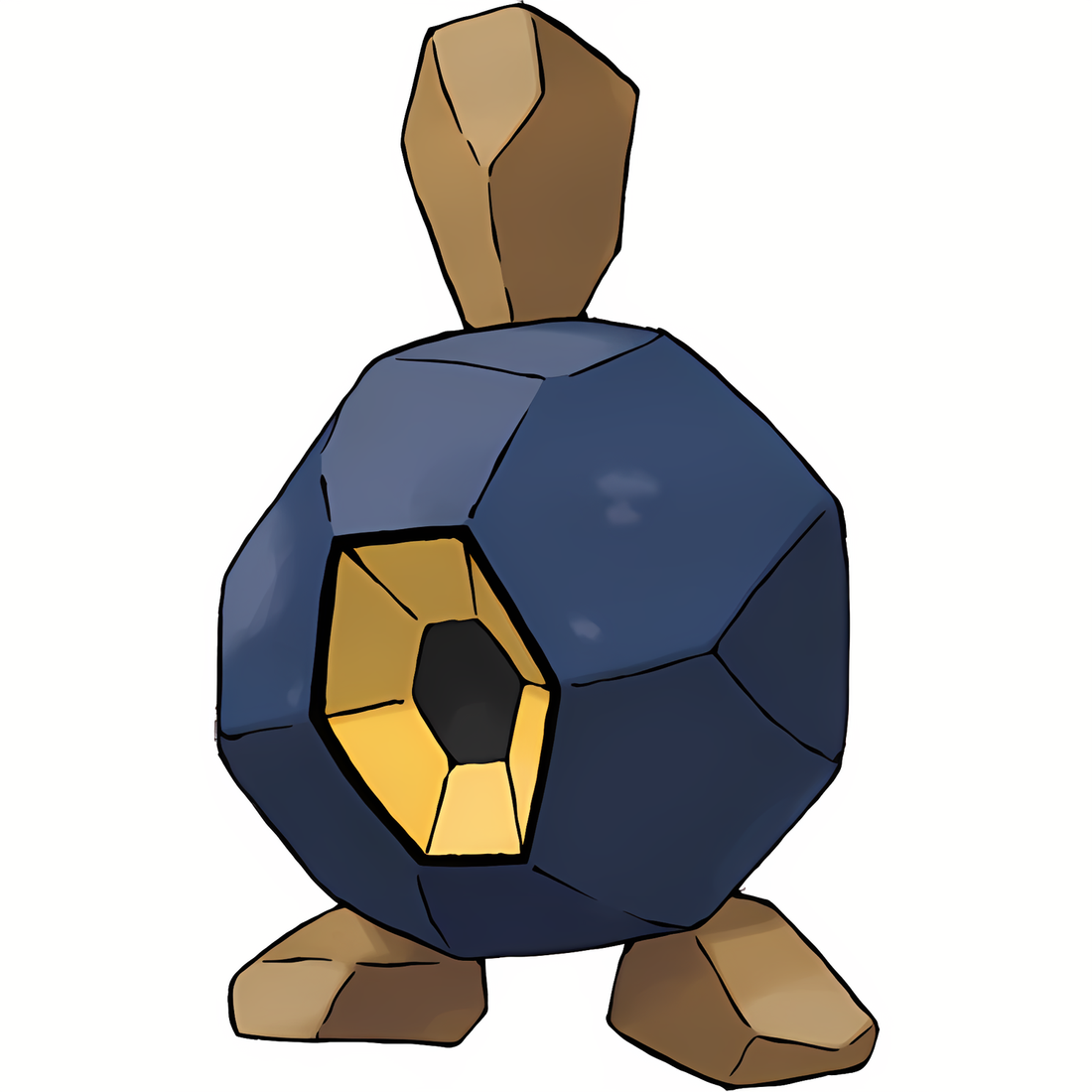 Nodulithe, artwork officiel Pokémon