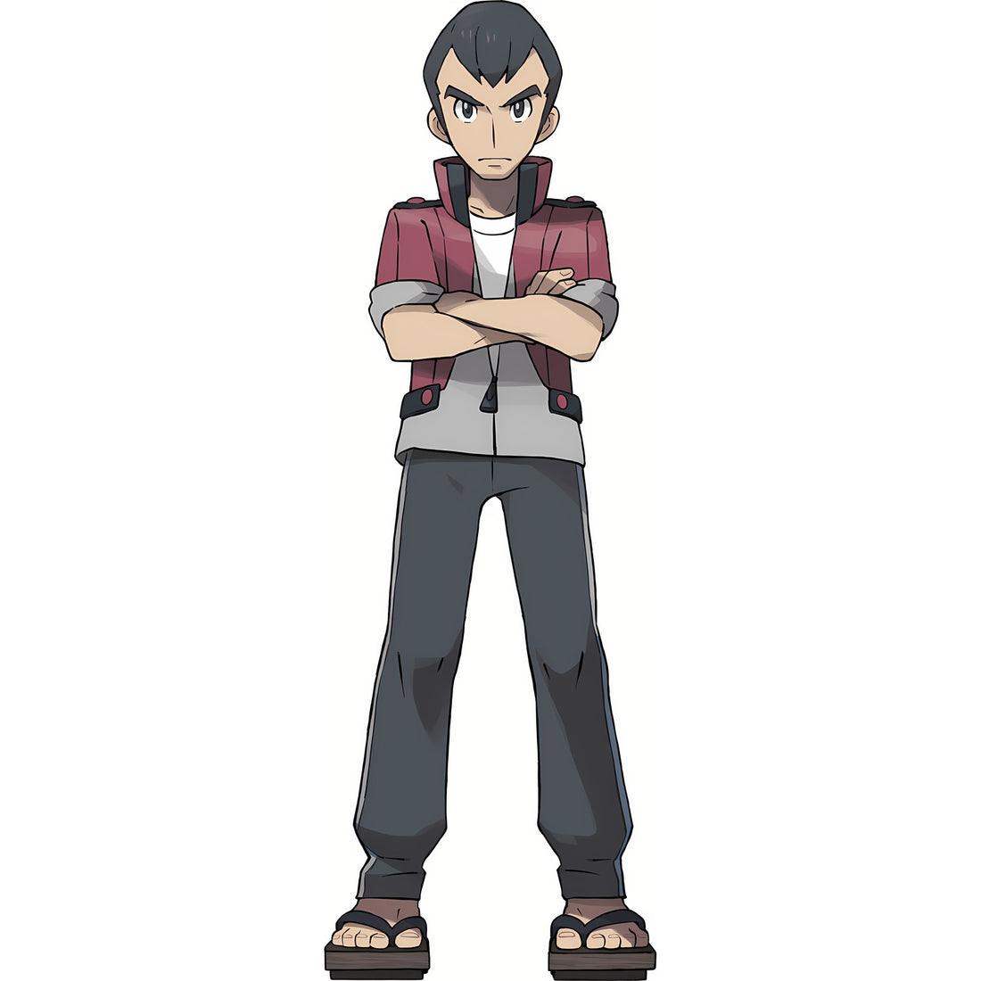 Artwork de Norman pour Pokémon Rubis Oméga et Saphir Alpha