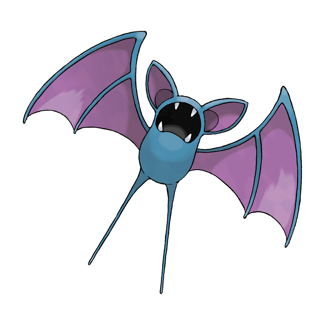 Nosferapti, artwork officiel Pokémon