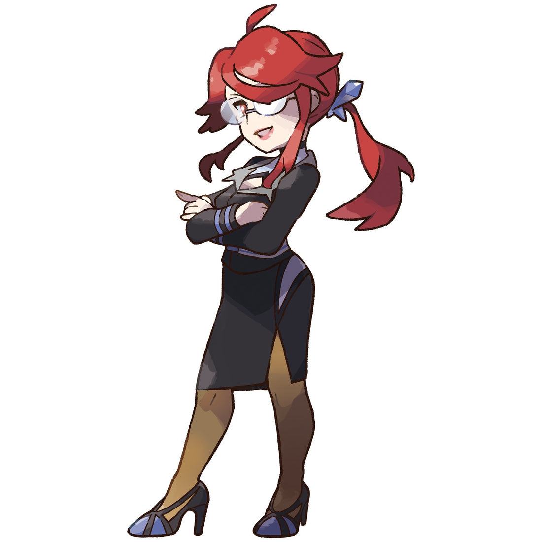 Artwork d'Olga pour Pokémon Let's Go, Pikachu et Let's Go, Évoli