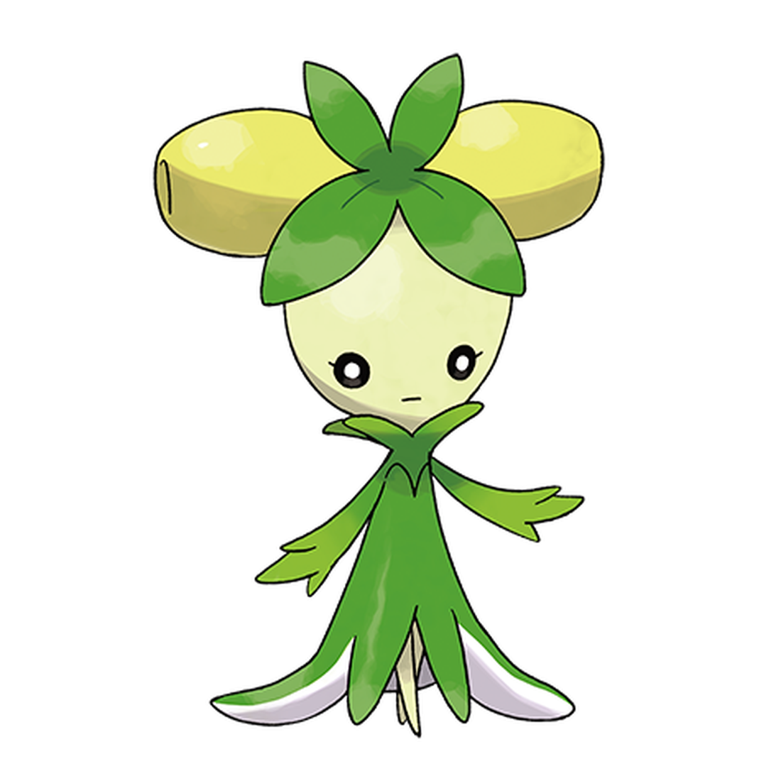 Olivado, artwork officiel Pokémon
