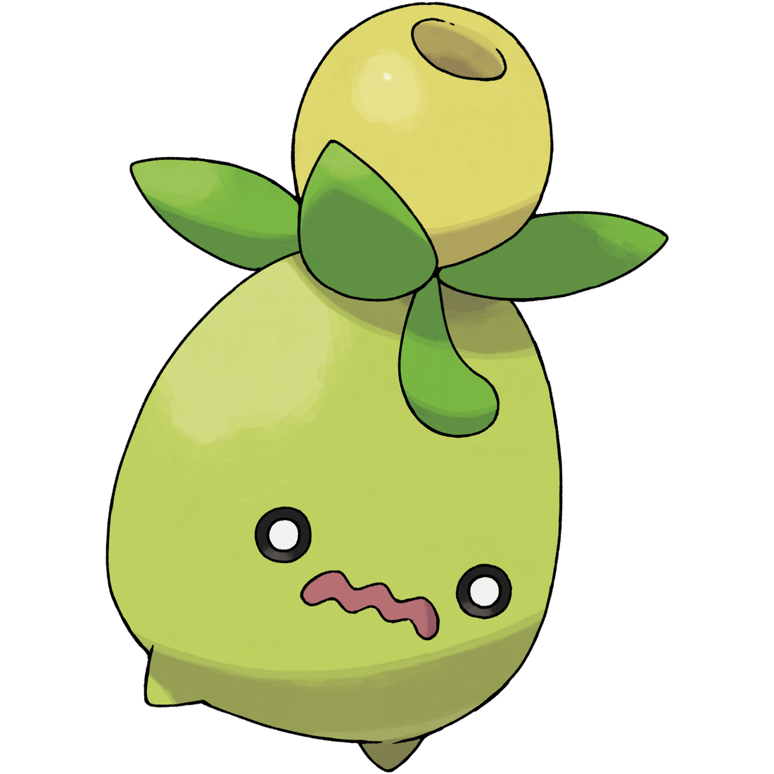 Olivini, artwork officiel Pokémon