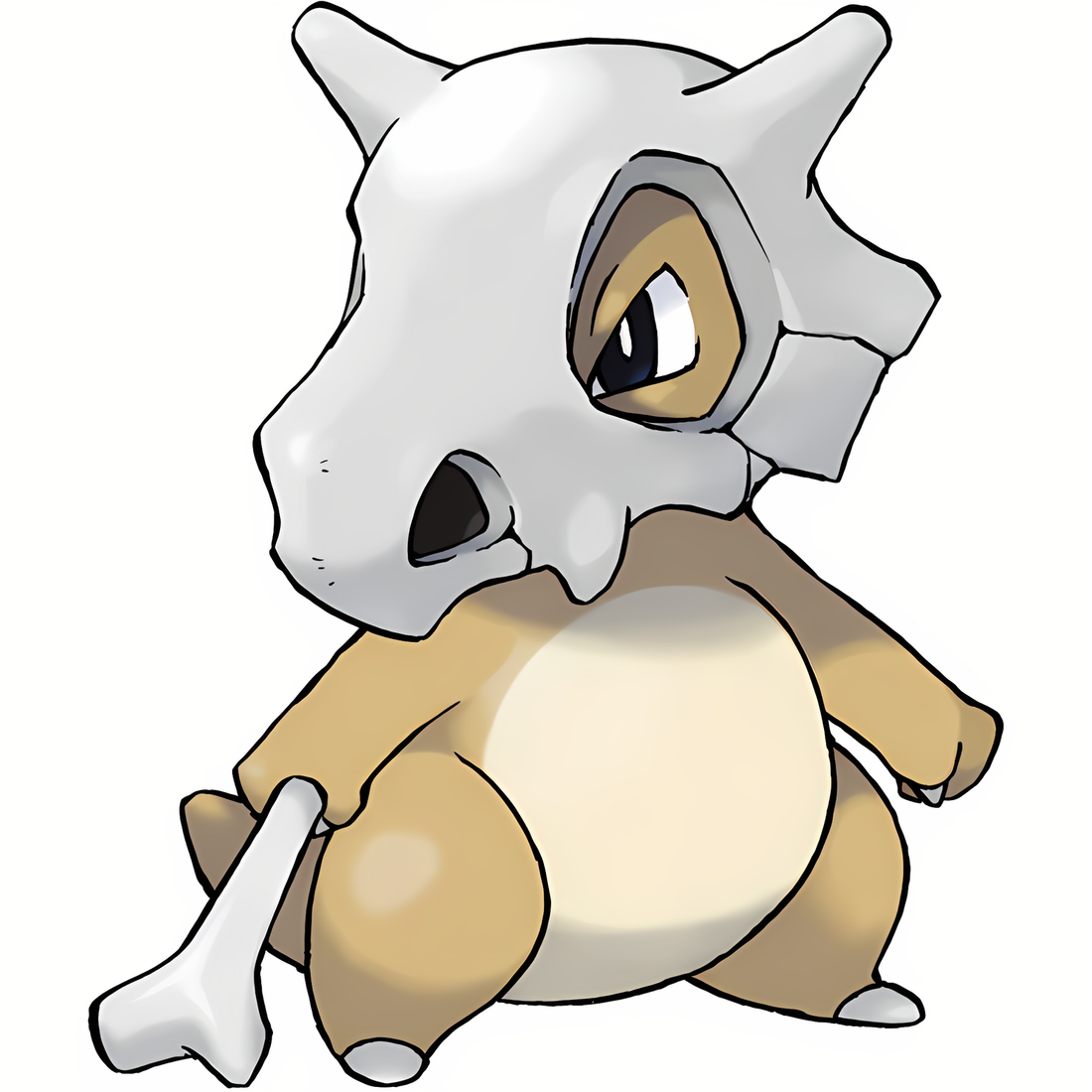 Osselait, artwork officiel Pokémon