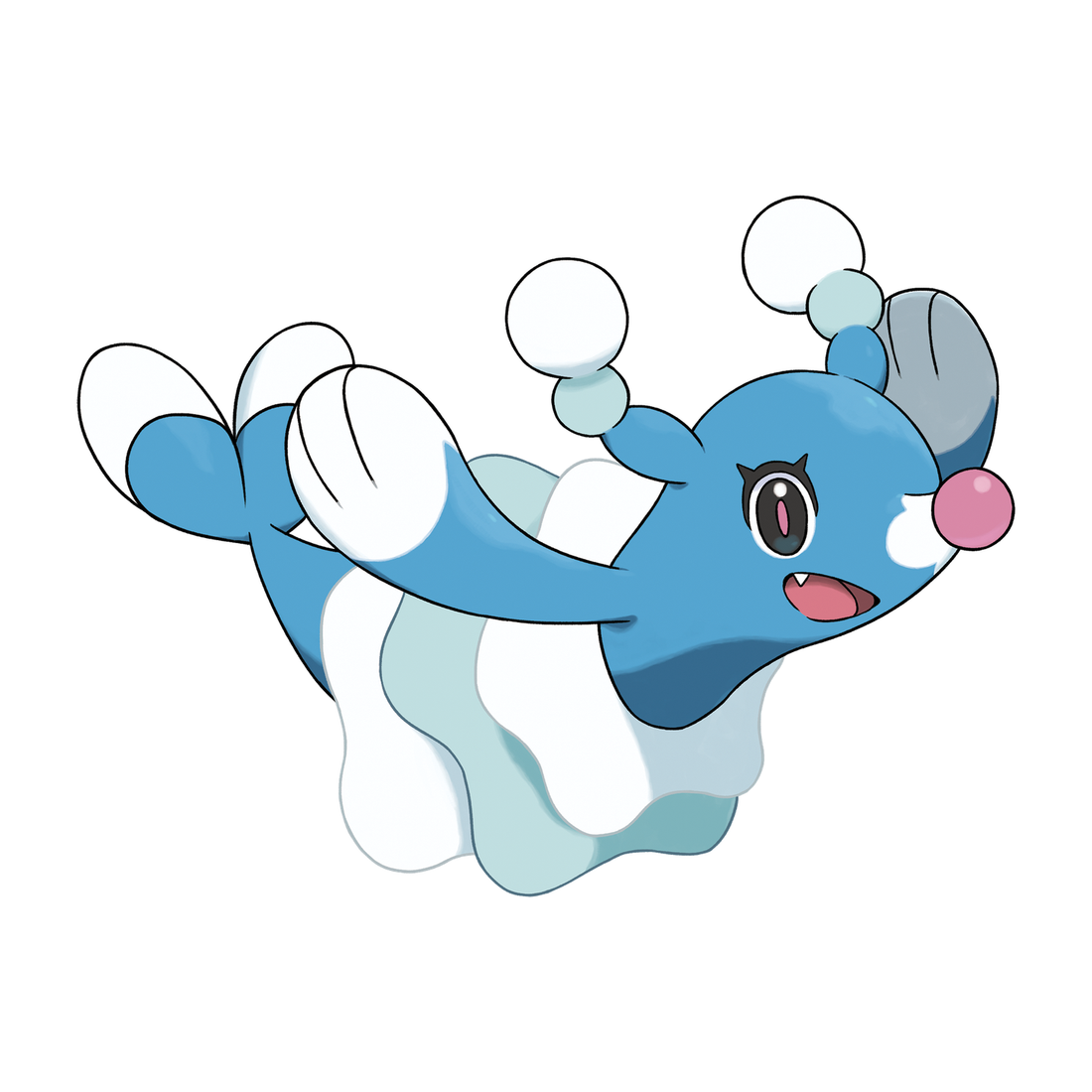 Otarlette, artwork officiel Pokémon
