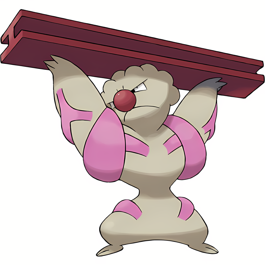 Ouvrifier, artwork officiel Pokémon