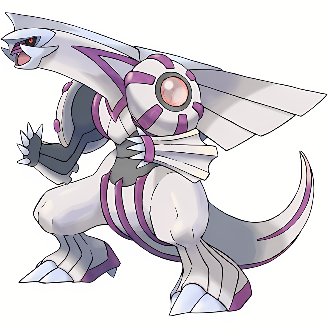 Palkia, artwork officiel Pokémon