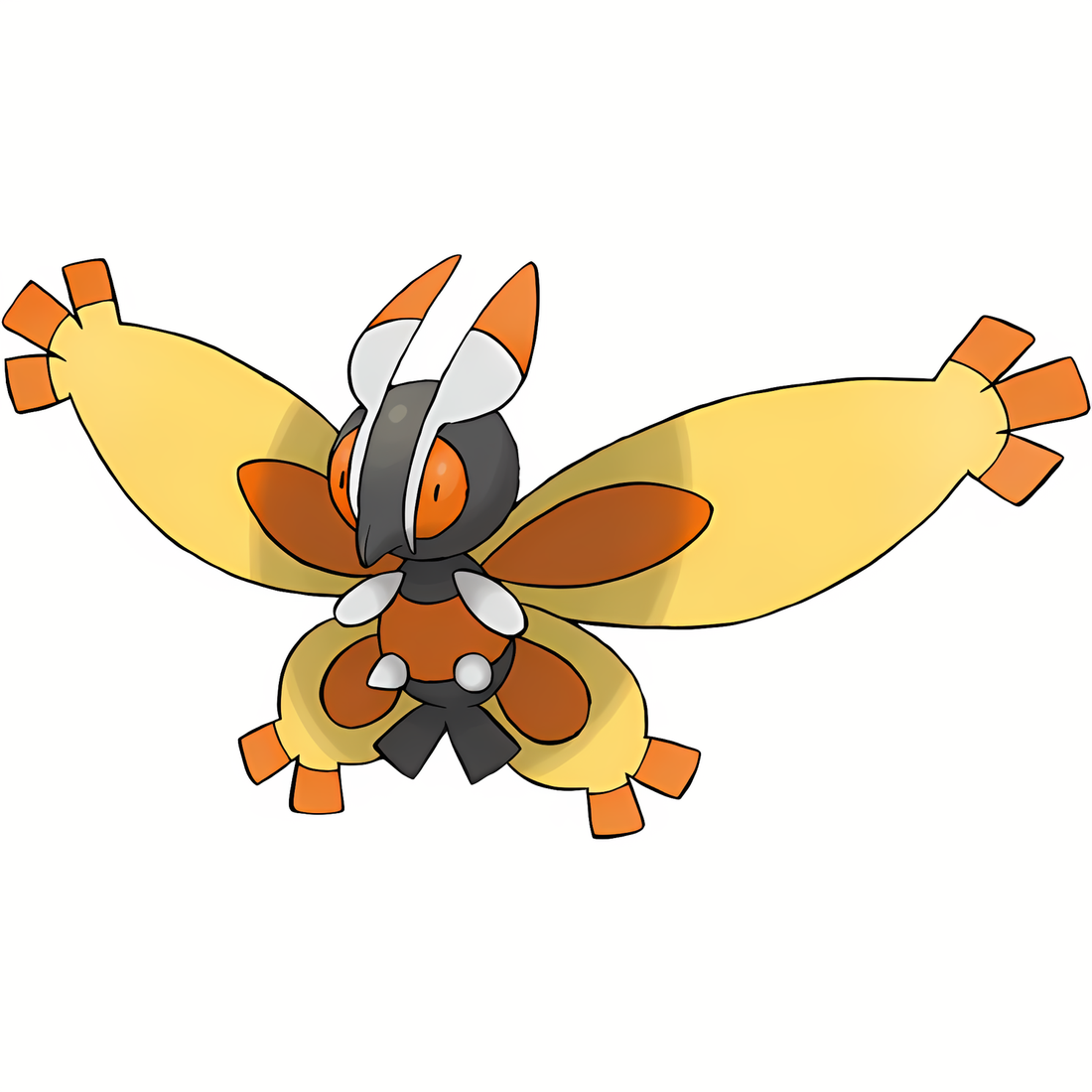 Papilord, artwork officiel Pokémon