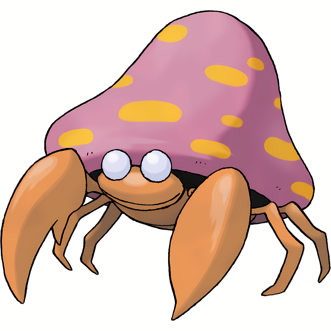 Parasect, artwork officiel Pokémon