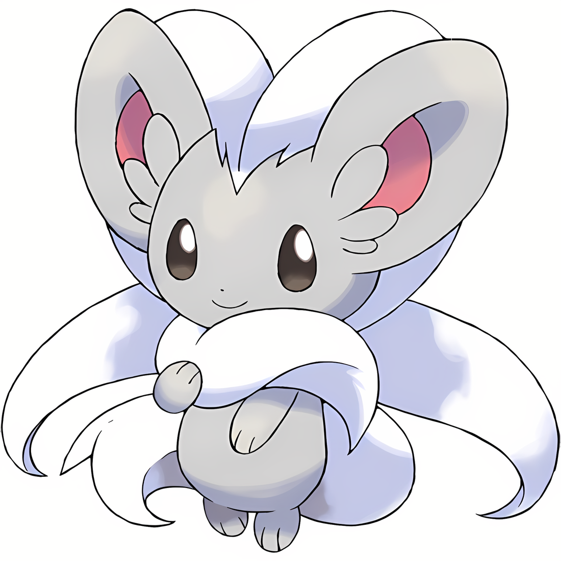 Pashmilla, artwork officiel Pokémon