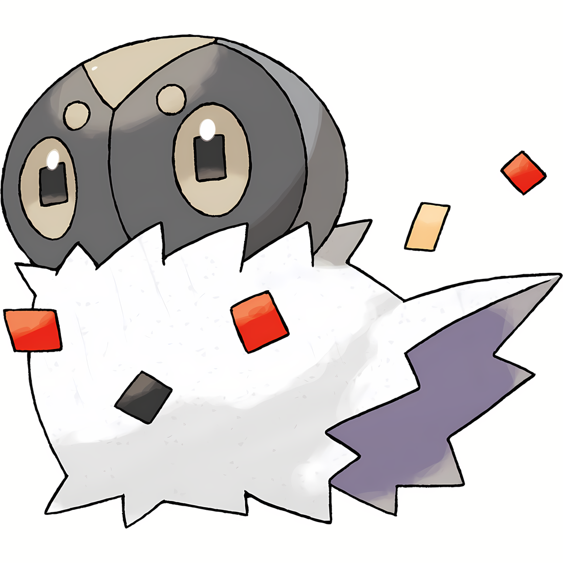 Pérégrain, artwork officiel Pokémon