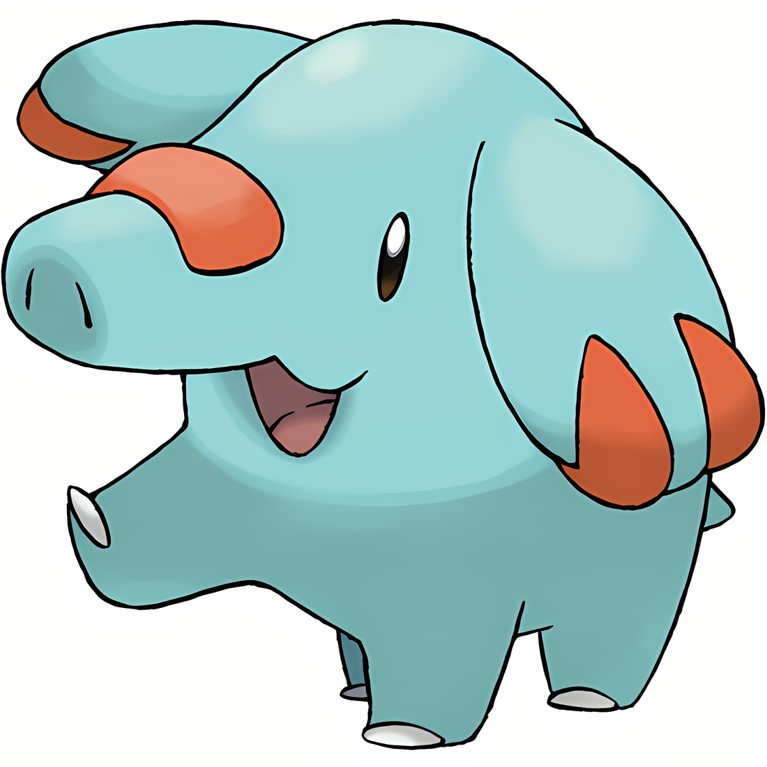 Phanpy, artwork officiel Pokémon