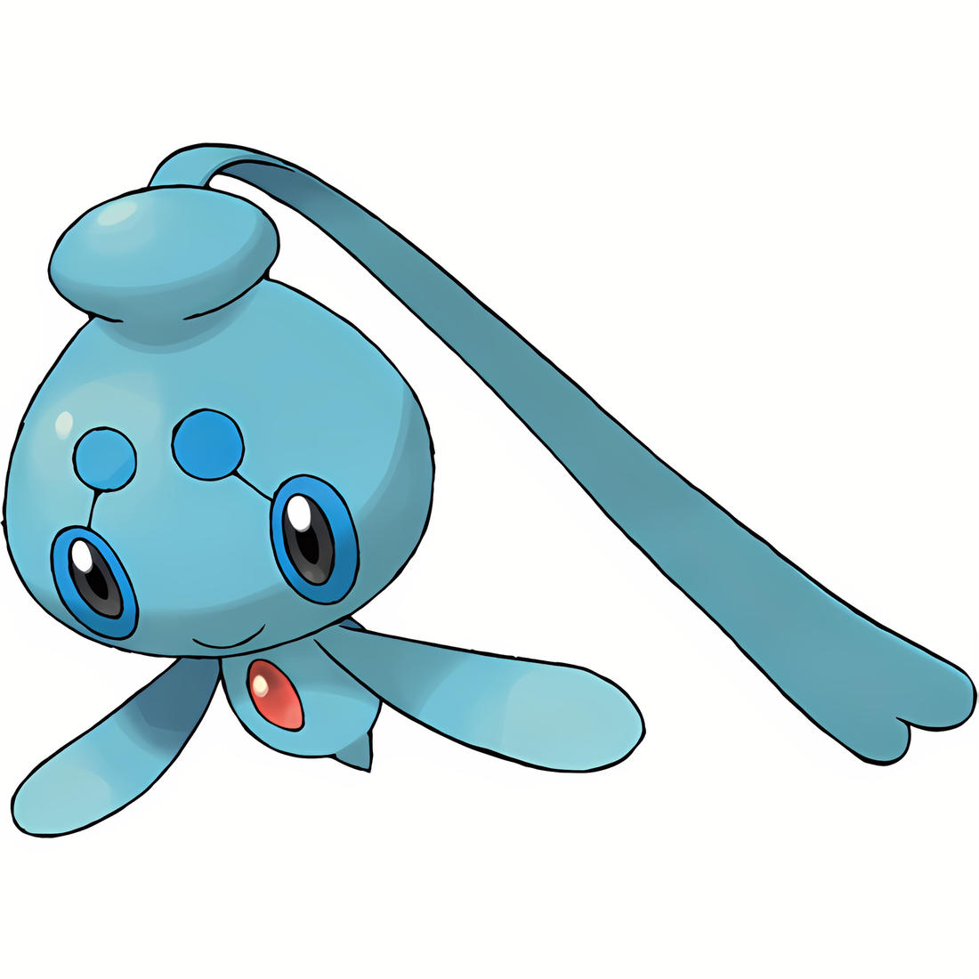 Phione, artwork officiel Pokémon