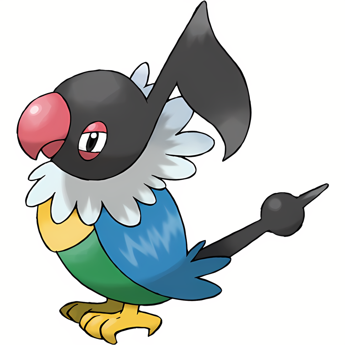 Pijako, artwork officiel Pokémon