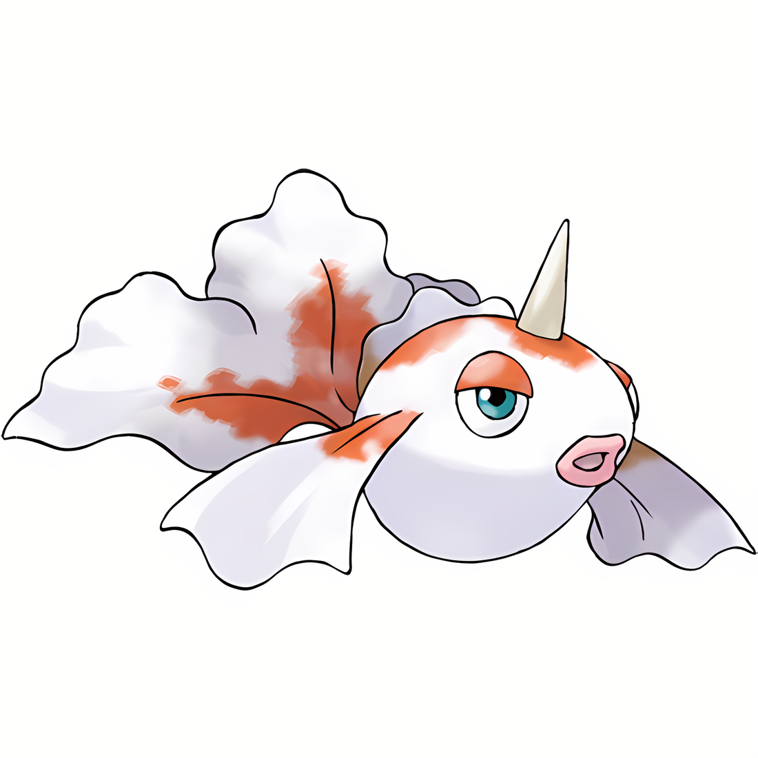 Poissirène, artwork officiel Pokémon