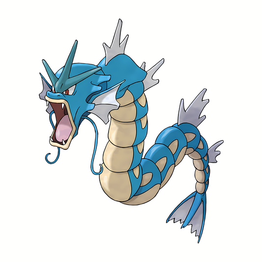 Léviator, artwork officiel Pokémon