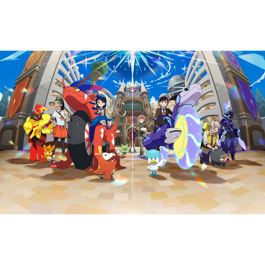 Le visuel principal de Pokémon Écarlate et Violet
