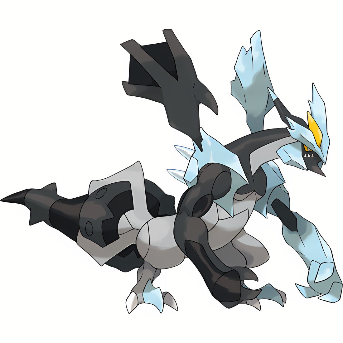 Kyurem Noir, artwork de Pokémon Noir 2 et Blanc 2