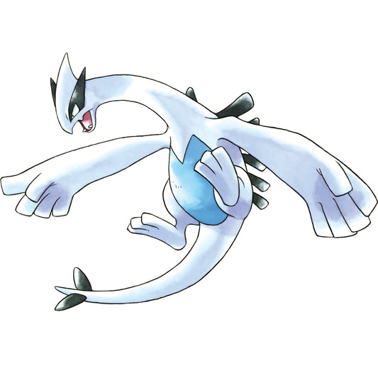 Lugia, artwork de Pokémon Or et Argent