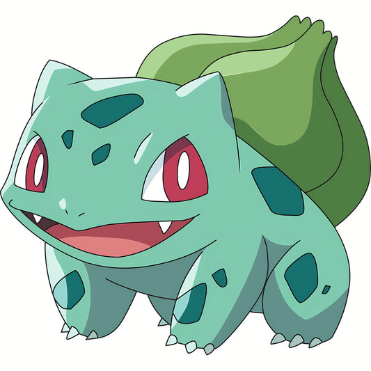 Bulbizarre, l'un des Pokémon de Kanto que Sacha retrouve au Battle Frontier