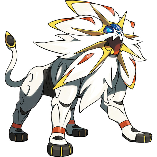 Solgaleo, artwork de Pokémon Soleil et Lune
