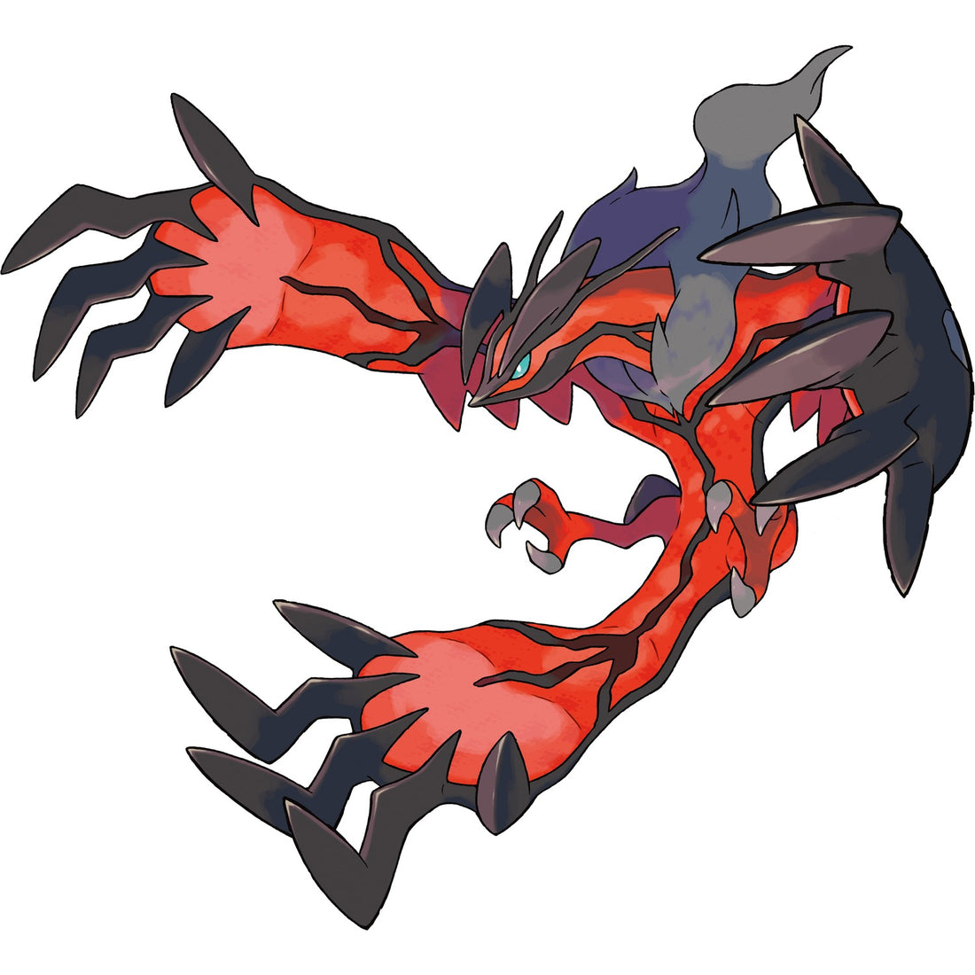 Yveltal, artwork de Pokémon X et Y