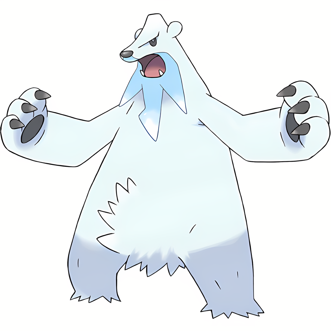Polagriffe, artwork officiel Pokémon