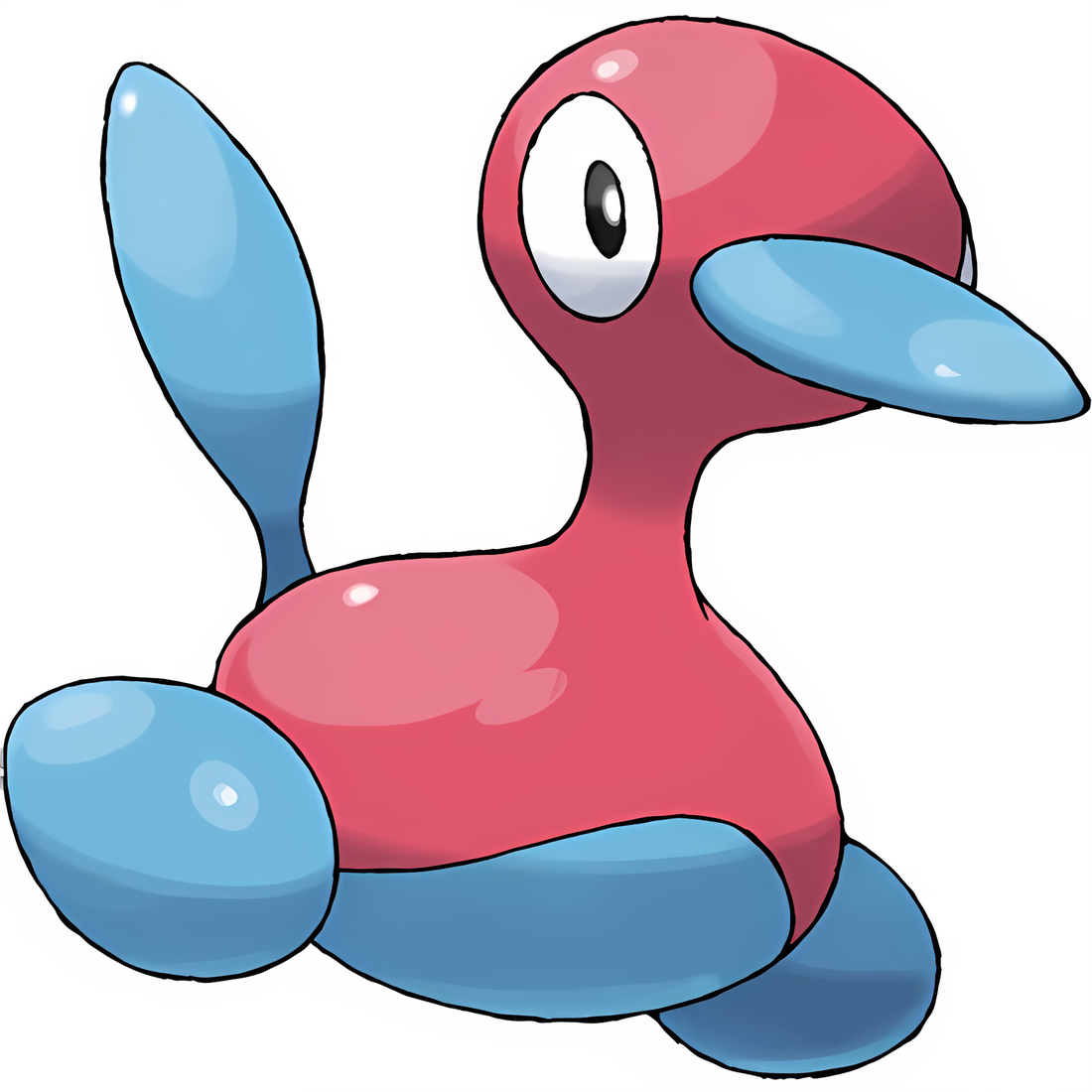 Porygon2, artwork officiel Pokémon