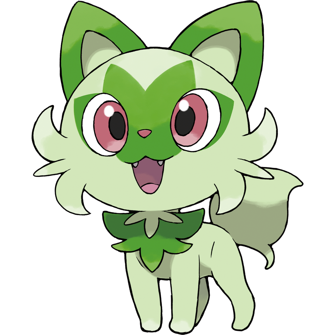 Poussacha, artwork officiel Pokémon