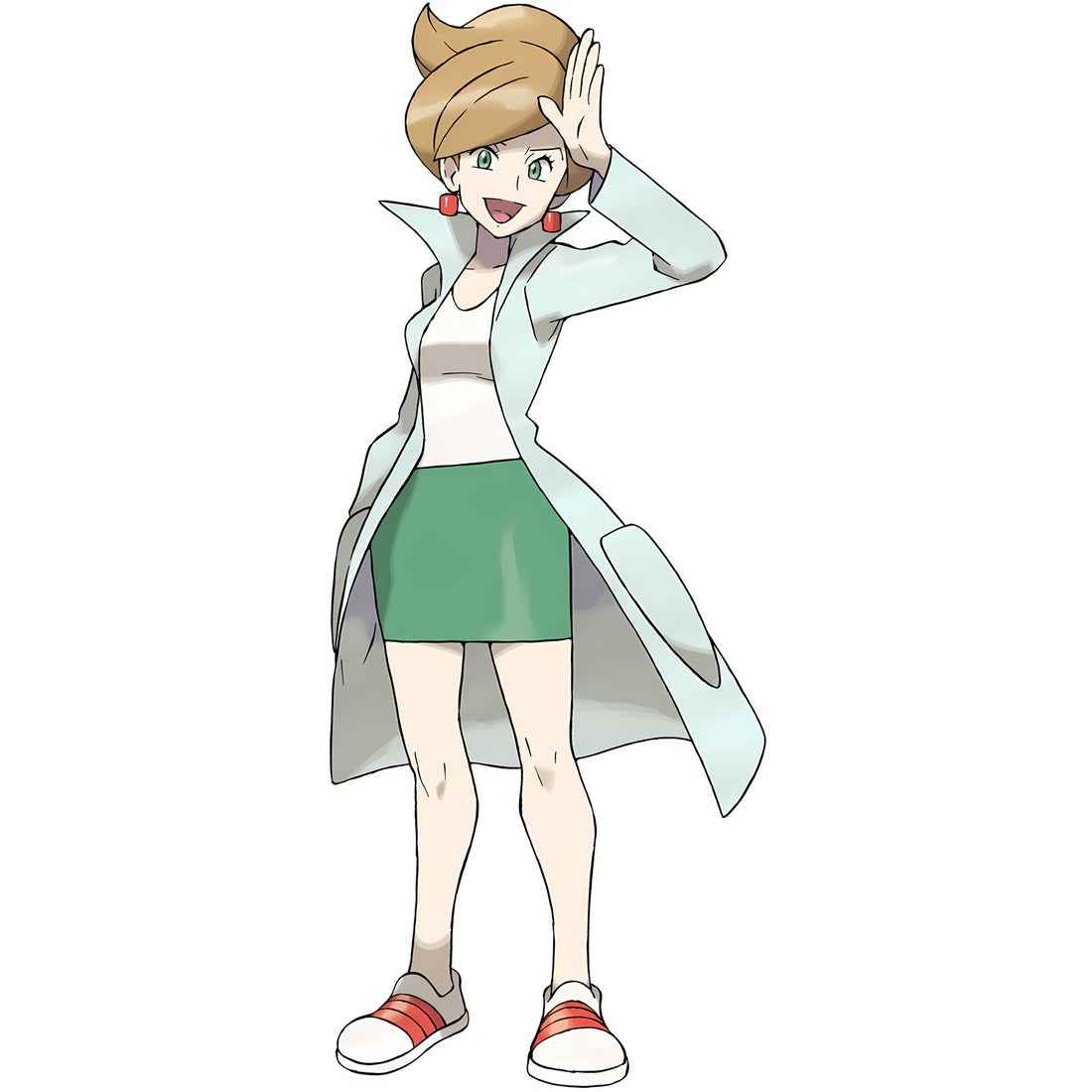 Professeure Keteleeria — Artwork de la Professeur Keteleeria pour Pokémon Noir et Blanc