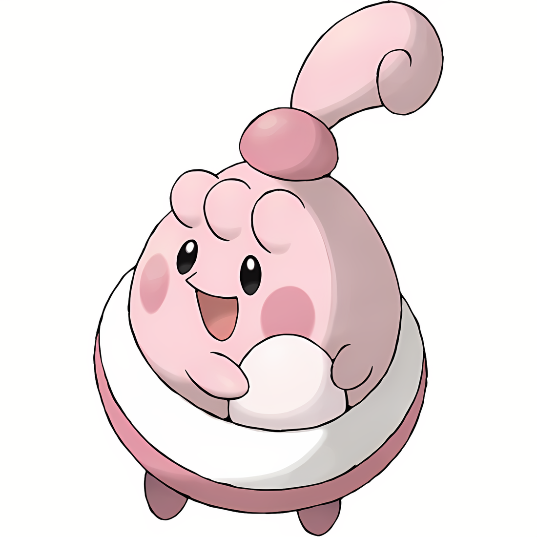 Ptiravi, artwork officiel Pokémon