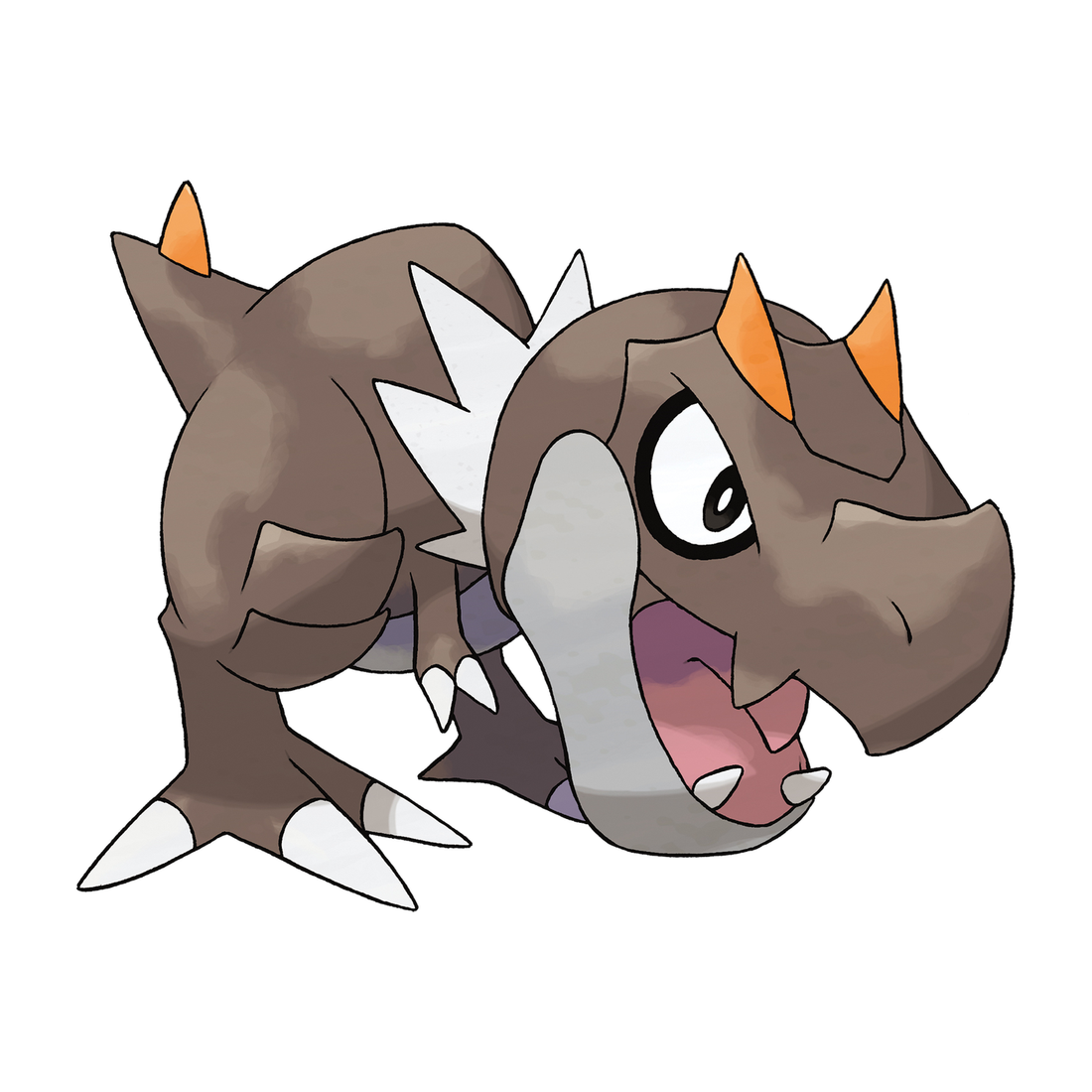 Ptyranidur, artwork officiel Pokémon