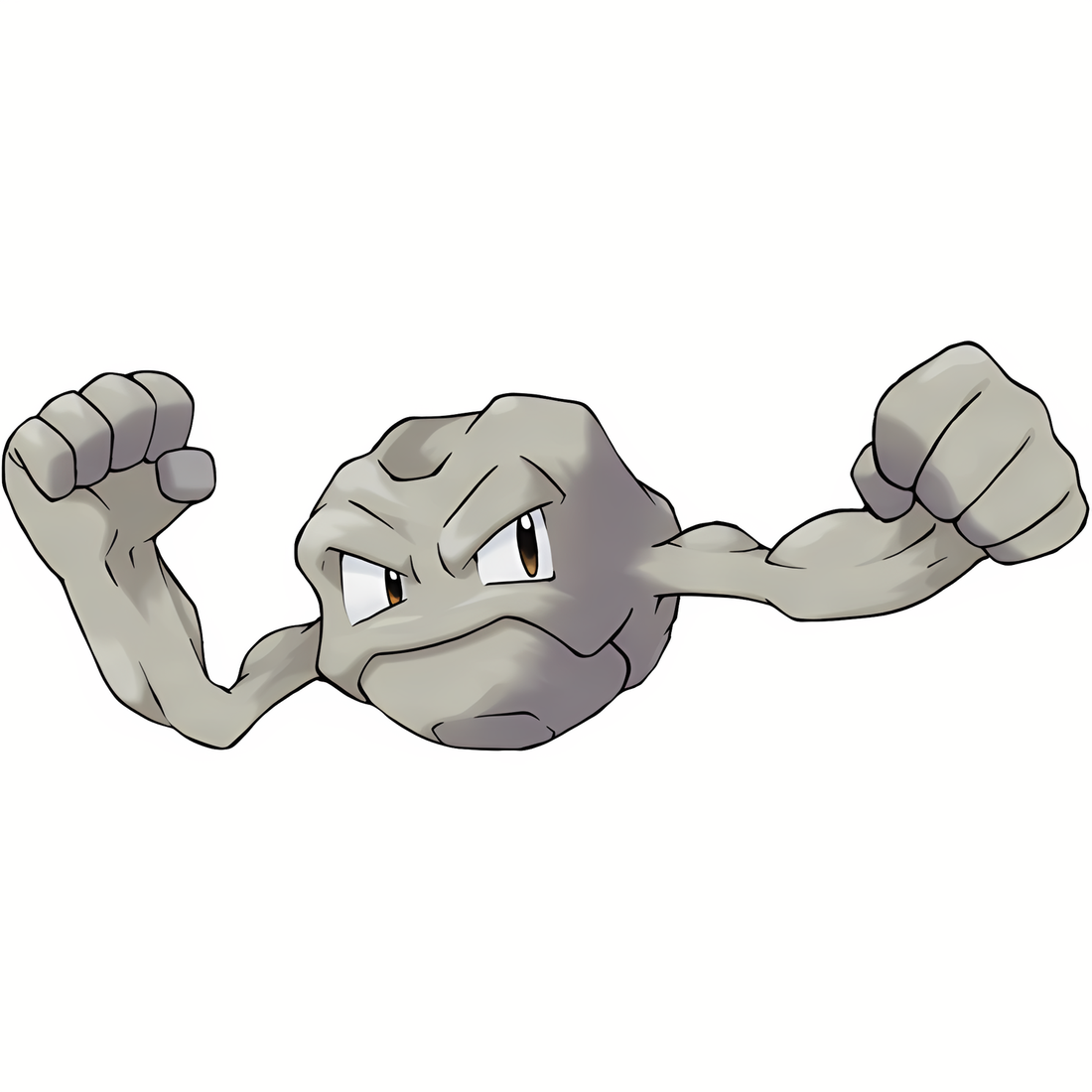Racaillou, artwork officiel Pokémon