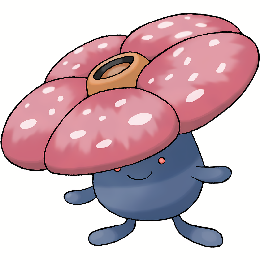 Rafflesia, artwork officiel Pokémon