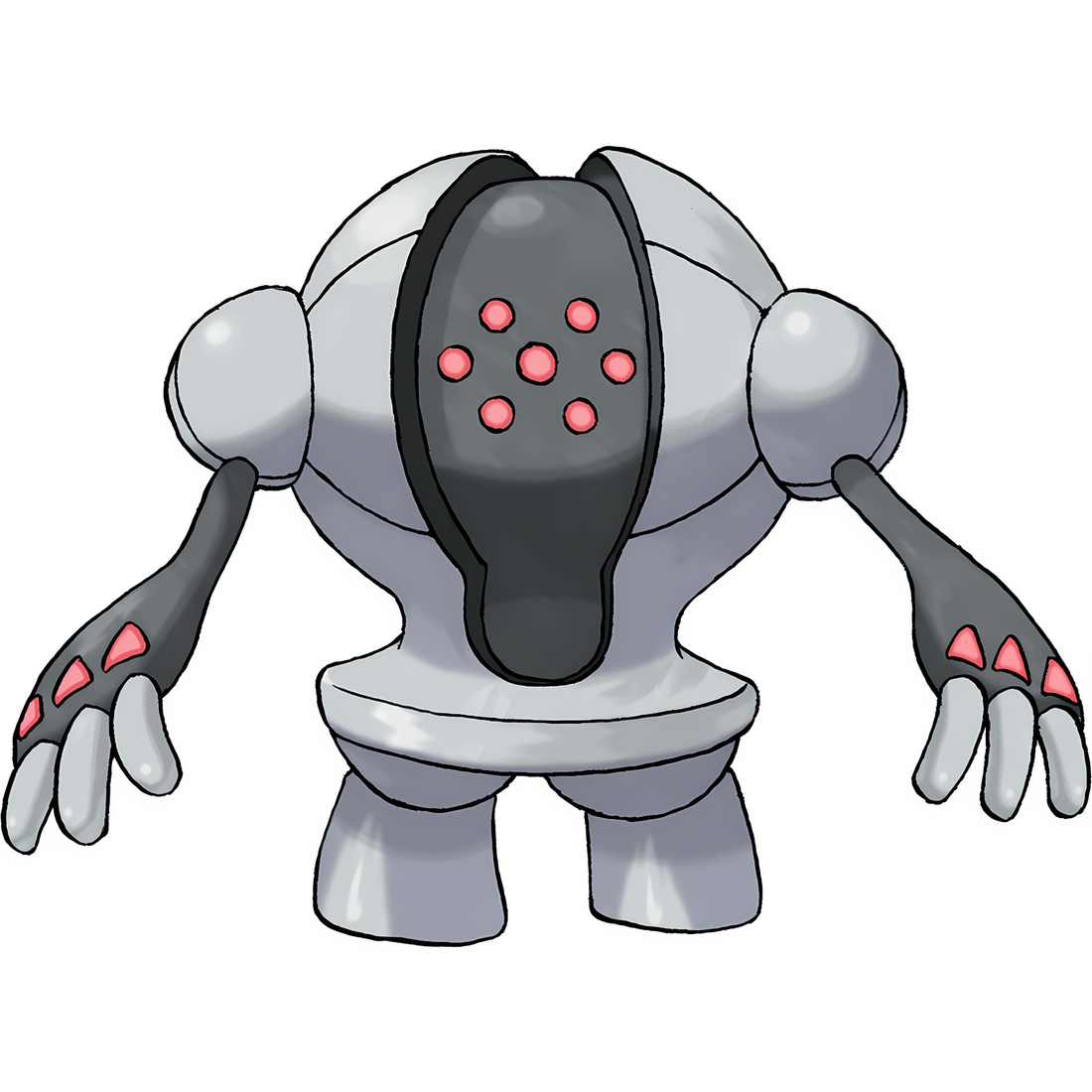 Registeel, artwork officiel Pokémon