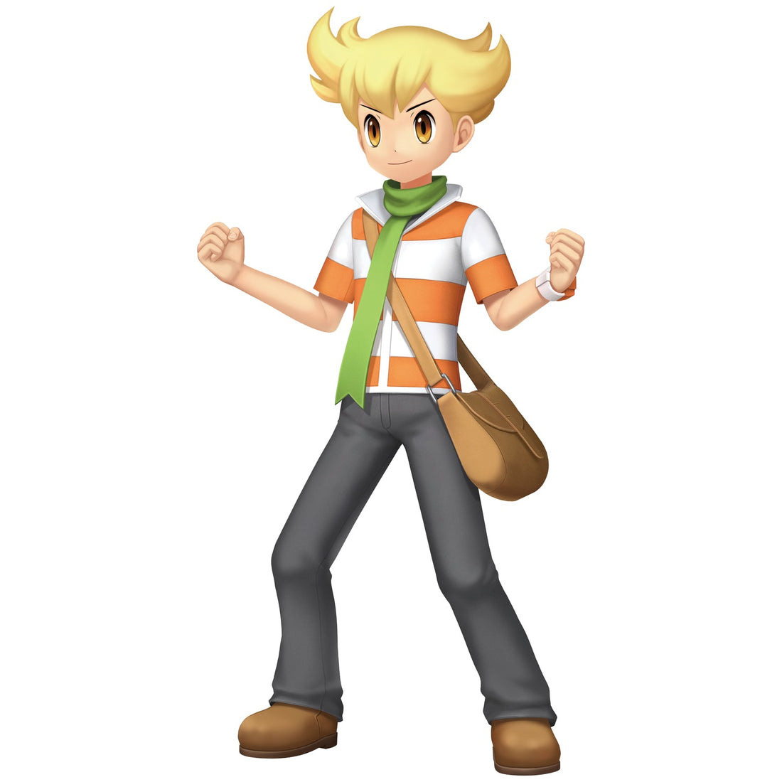 Artwork de René pour Pokémon Diamant Étincelant et Perle Scintillante
