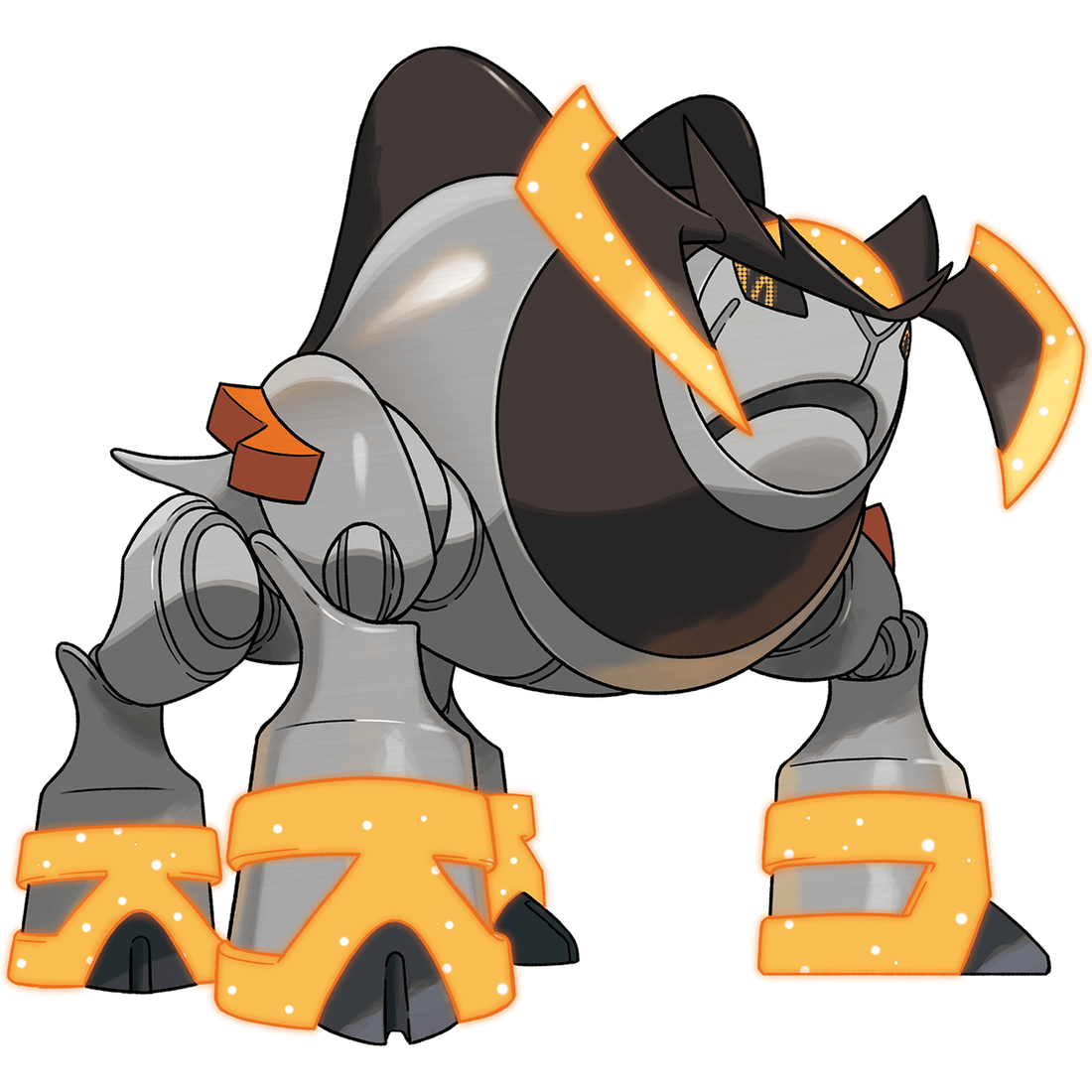 Roc-de-Fer, artwork officiel Pokémon