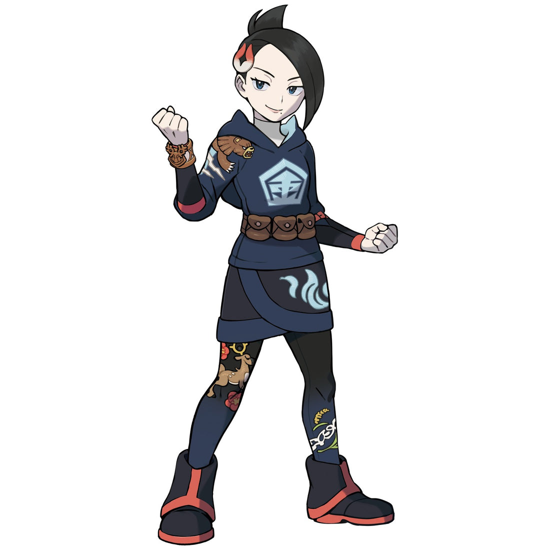 Artwork de Ryza pour Légendes Pokémon : Arceus