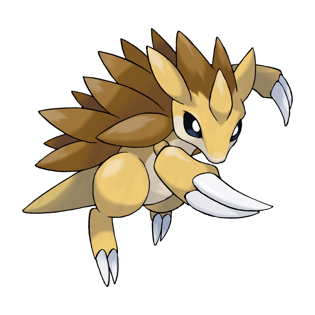 Sablaireau, artwork officiel Pokémon