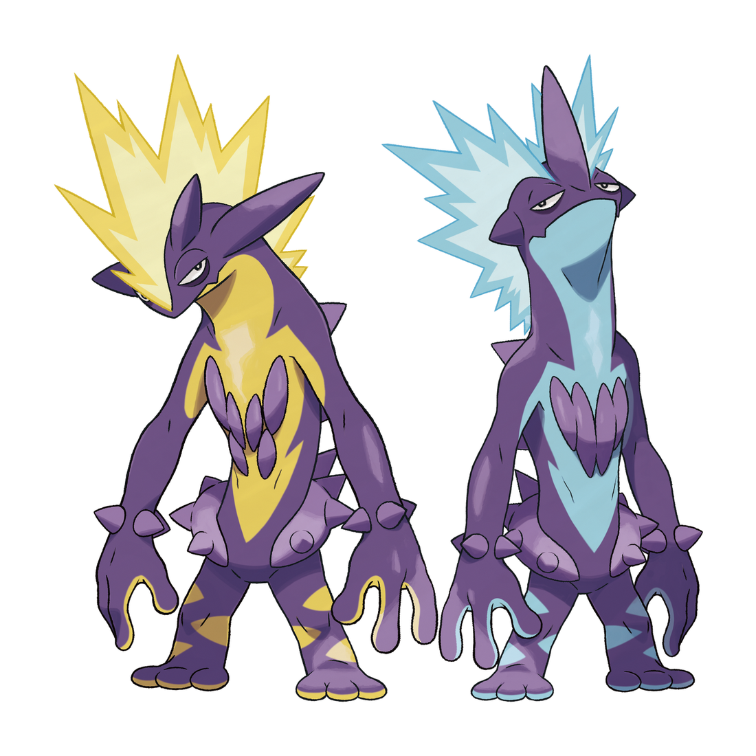 Salarsen, artwork officiel Pokémon