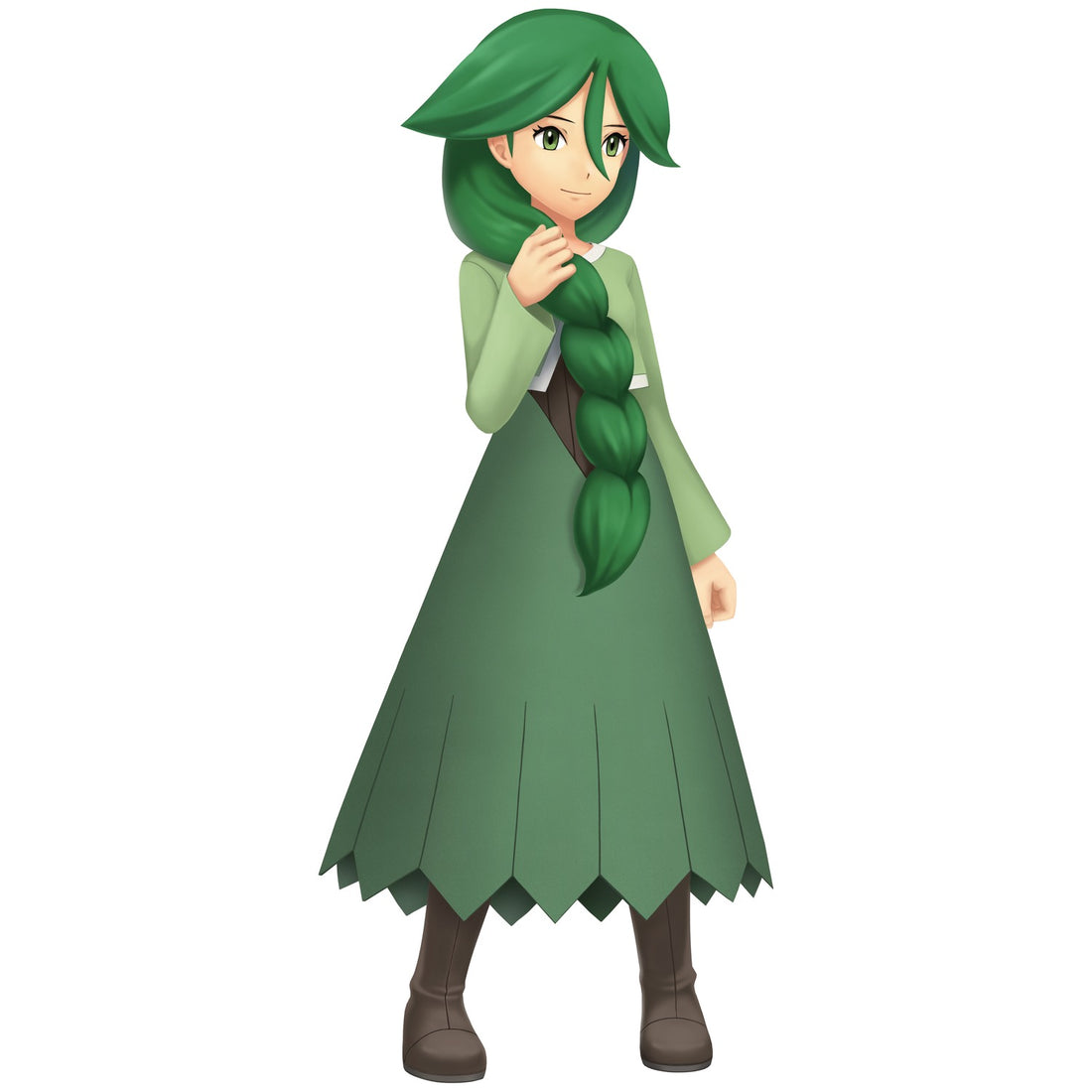 Artwork de Sara pour Pokémon Diamant Étincelant et Perle Scintillante