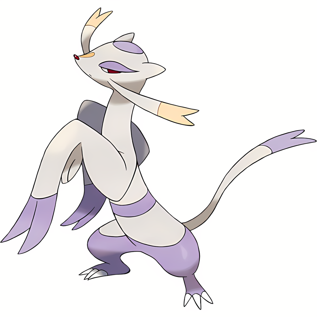 Shaofouine, artwork officiel Pokémon