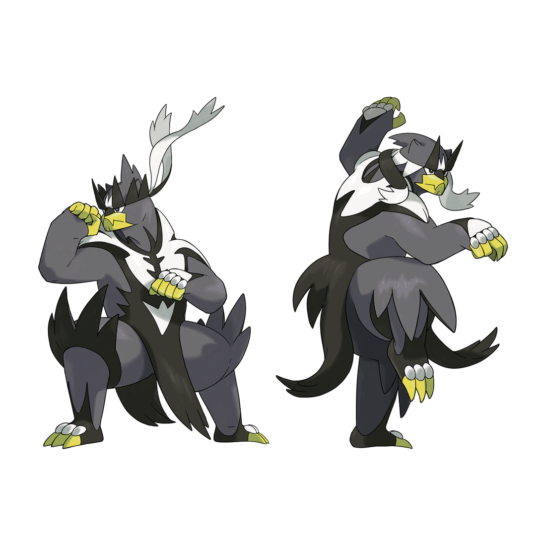 Shifours, artwork officiel Pokémon