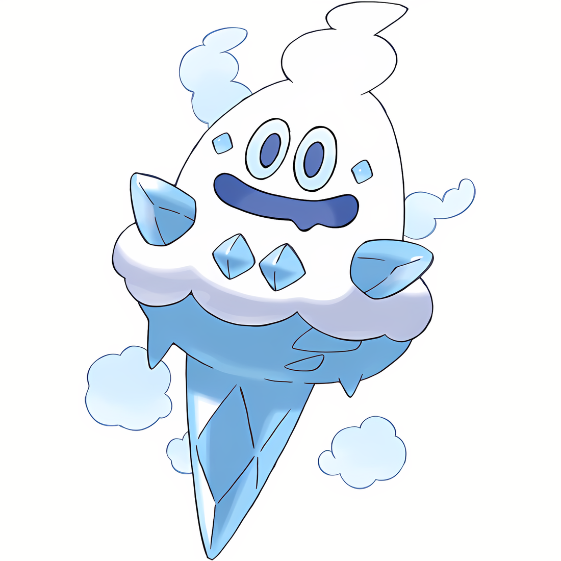 Sorboul, artwork officiel Pokémon