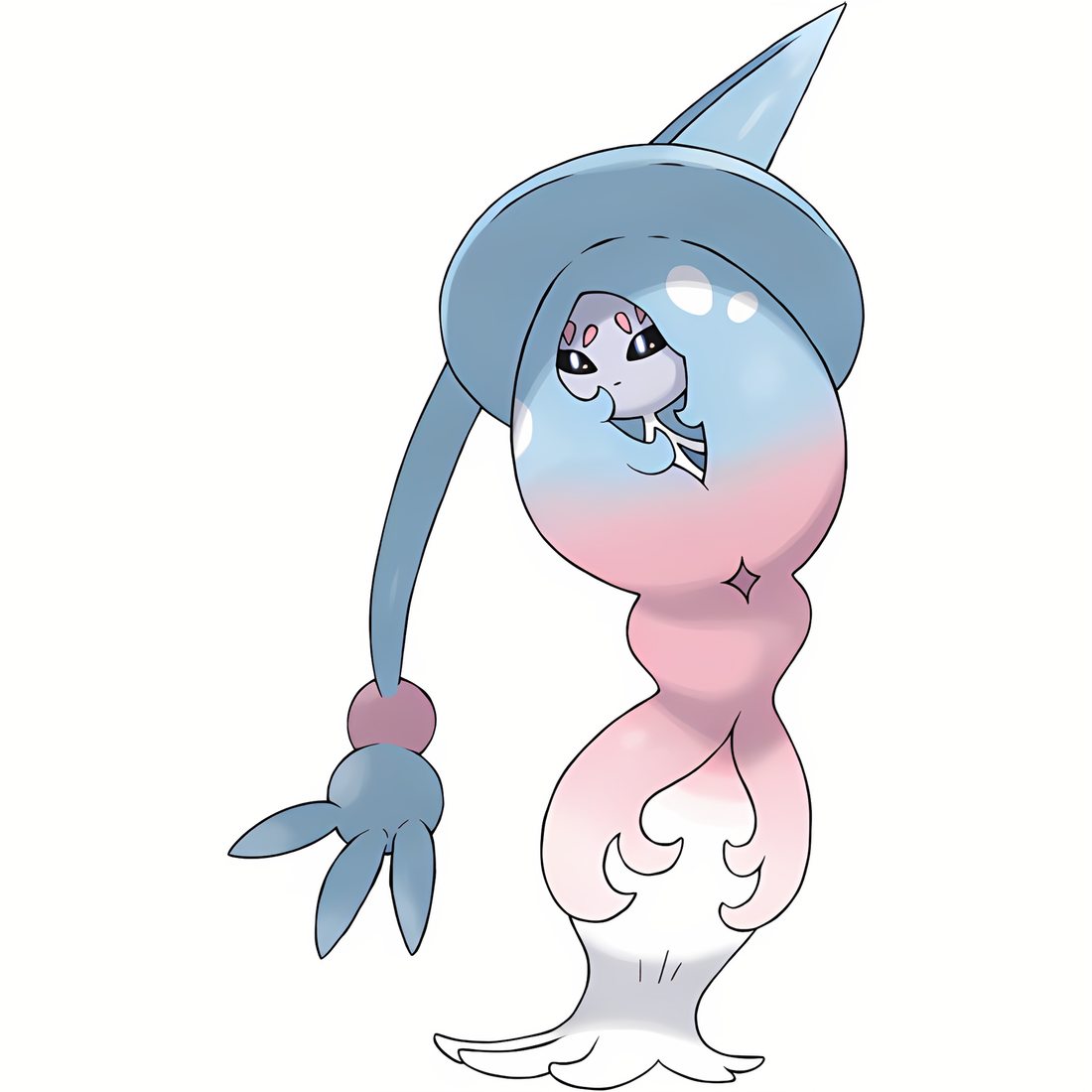 Sorcilence, artwork officiel Pokémon