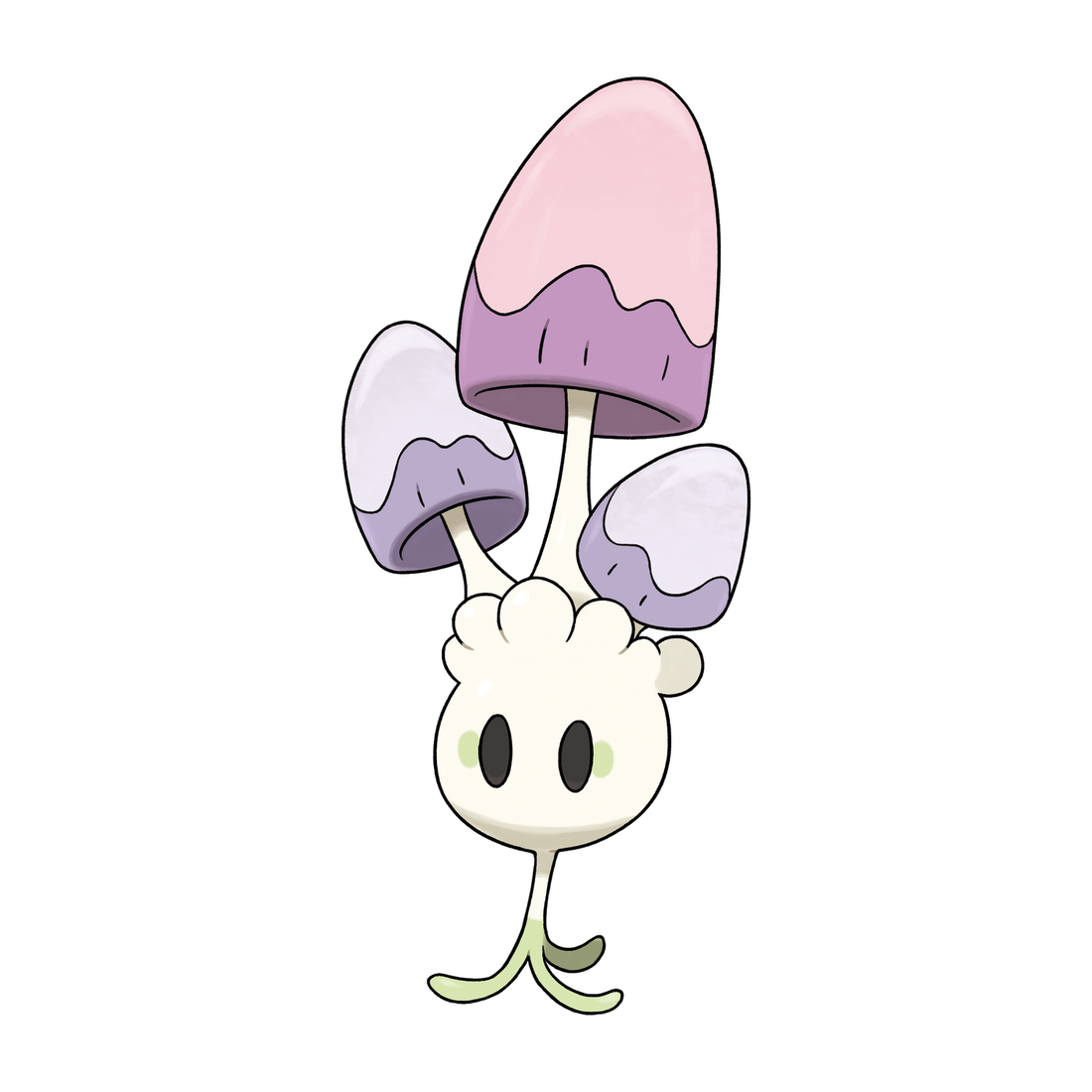 Spododo, artwork officiel Pokémon