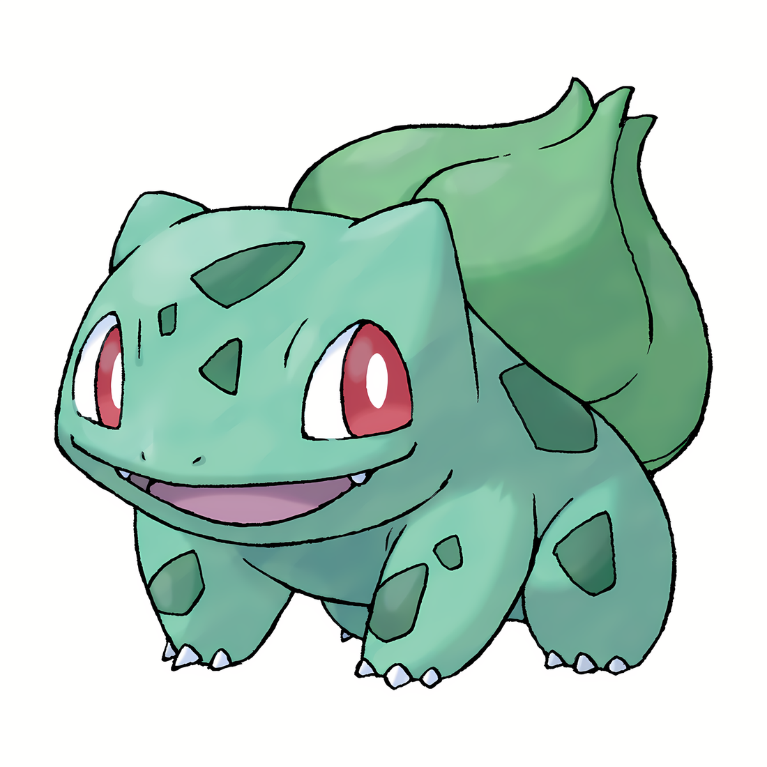 Bulbizarre, artwork officiel Pokémon