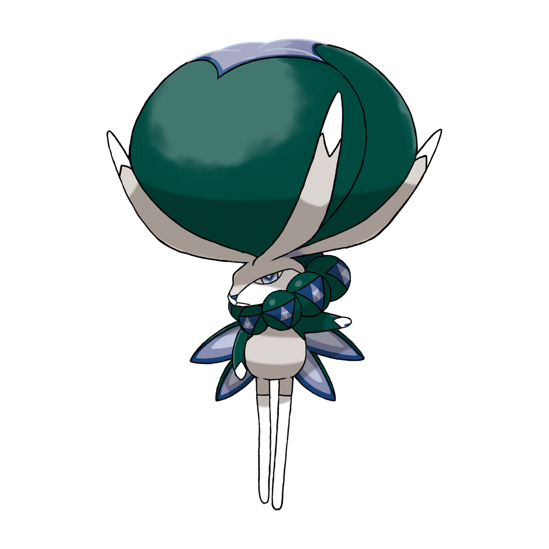 Sylveroy, artwork officiel Pokémon