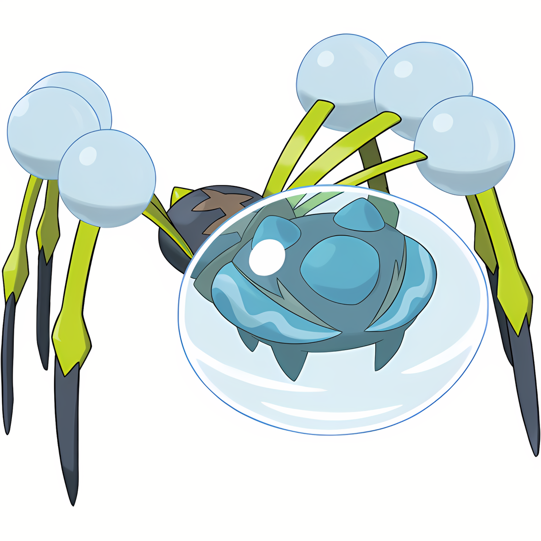Tarenbulle, artwork officiel Pokémon