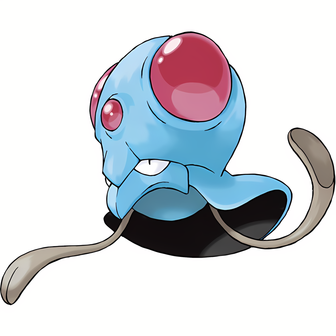 Tentacool, artwork officiel Pokémon
