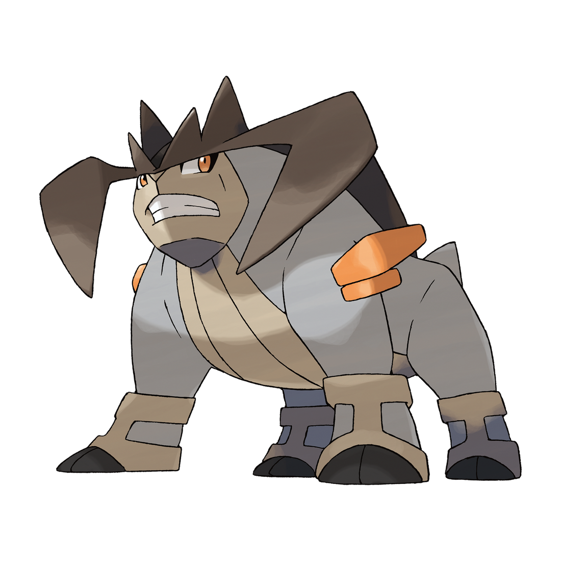 Terrakium, artwork officiel Pokémon